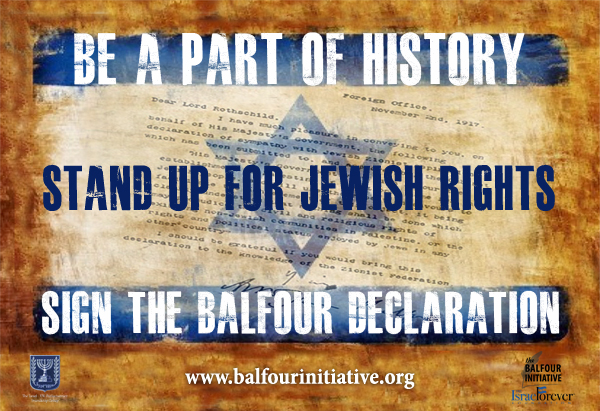 one million signatures, Balfour