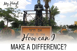 MY HERZL - MAKE A DIFFERENCE