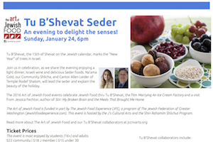 Tu B'Shevat Seder NOVA JCC 2017