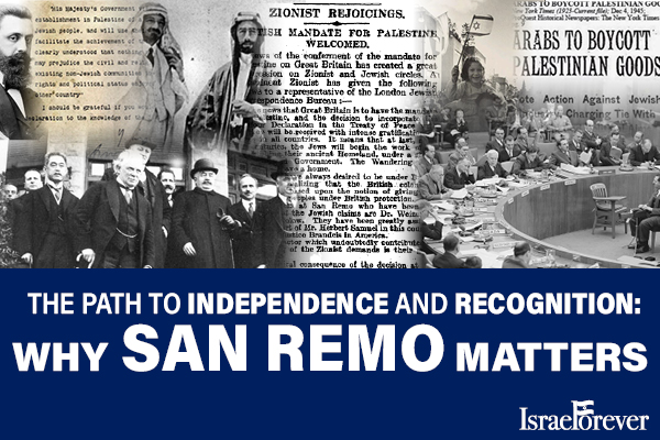 PATH TO INDEPENDENCE:  WHY SAN REMO MATTERS