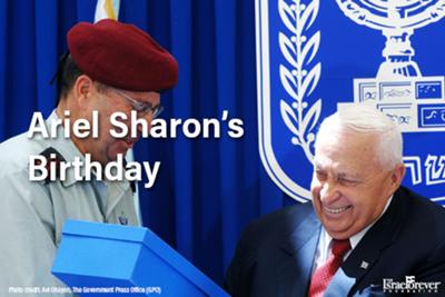 Ariel Sharon's birthday (1928)