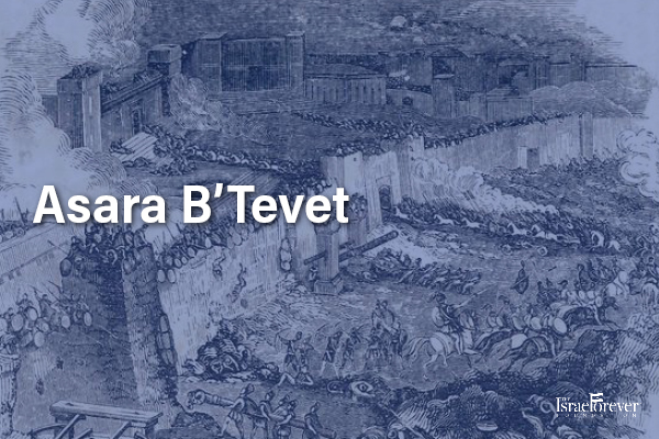 Asara B’Tevet: 10th of Tevet a day of fasting for Jerusalem